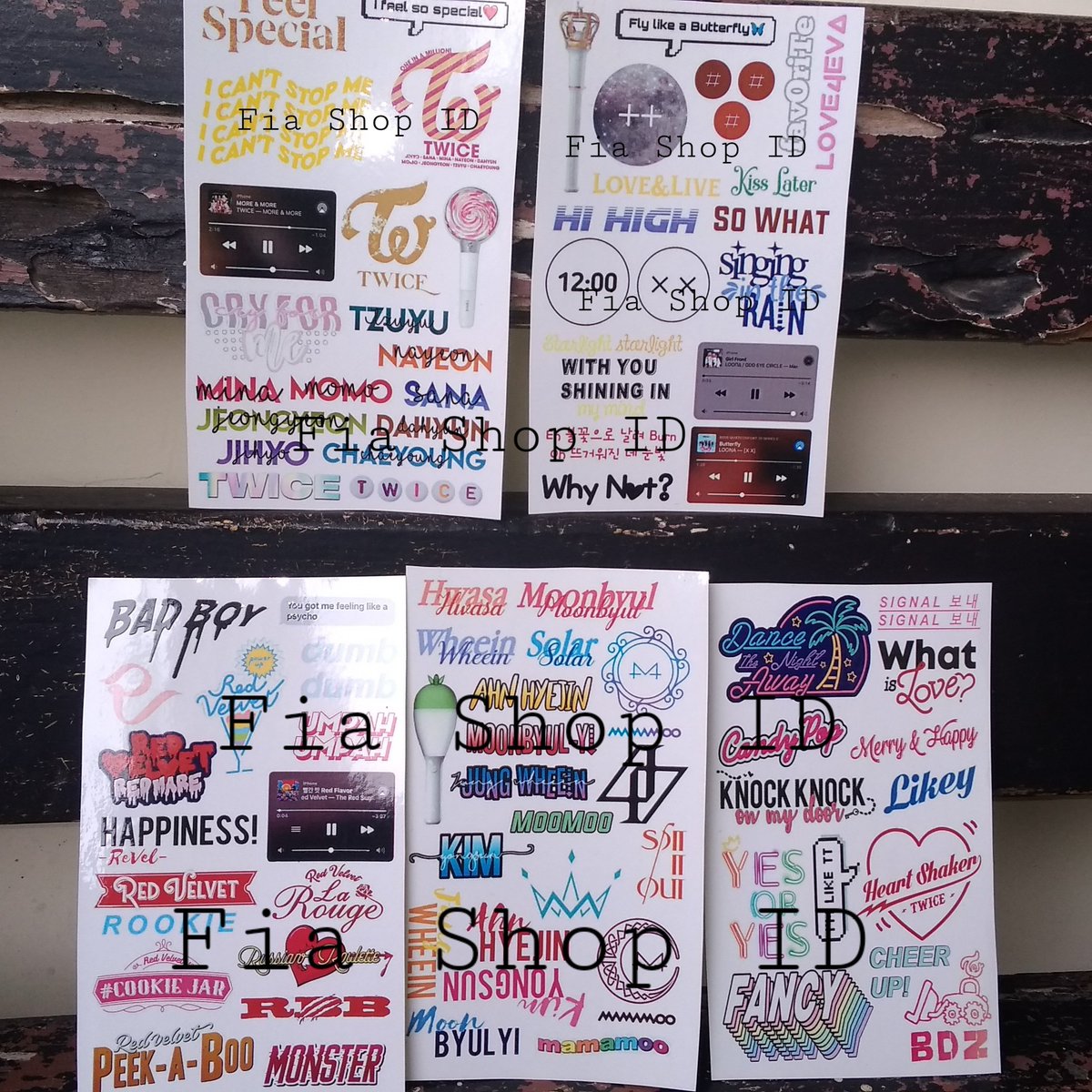 mochinaisu's tweet photo. Help RT

Jual Sticker Kpop Girl Group ✨

⭐ Harga 3k/lembar
⭐ Stiker laminasi
⭐ Warna tidak mudah pudar 
⭐ Pengiriman dari dom Malang
⭐ Bisa Shopee free ongkir

Shopee: https://t.co/19IECbJMQ9

#zonaba #zonauang #zonajajan #zonacuan #zonabu https://t.co/1dB9sr2GOZ