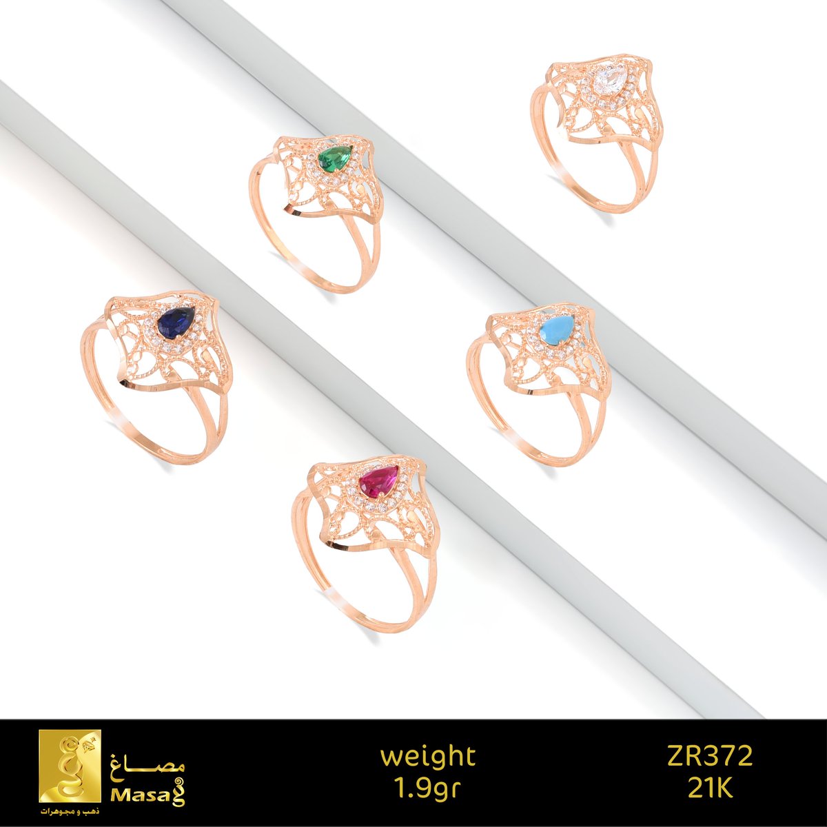 masaggold_ksa's tweet photo. أصبحت موضة  الخواتم بالحجر الملون الأكثر شيوعاً مؤخراً في عالم المجوهرات خواتم عيار21 من مجوهرات #مصاغ 
#السعودية #مصاغ #ذهب #جدة #مجوهرات #عروس #موضة #اناالذهب
#masag #jewelry #gold #jeddah #fashion #I_am_gold https://t.co/gjFjpWXmjO