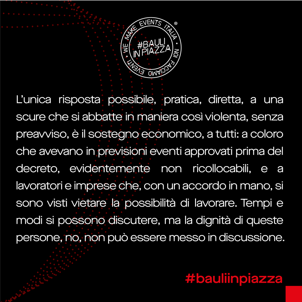 Bauli In Piazza - We Make Events Italia tweet media