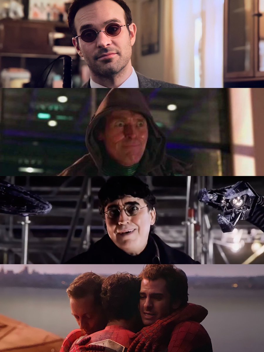blurayangel's tweet photo. I still can’t believe Kevin Feige did this #SpiderManNoWayHome https://t.co/FgW0mBj4WY