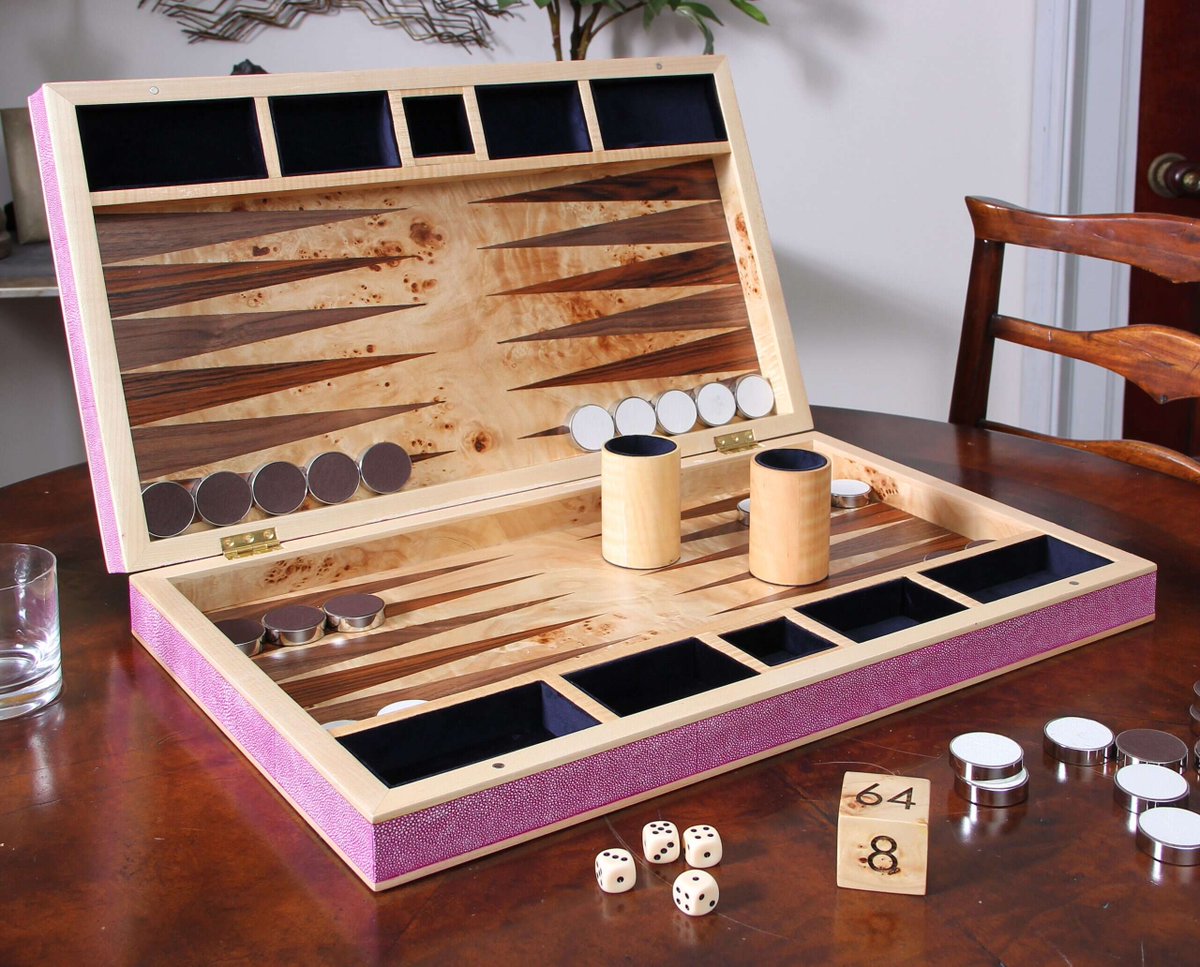 ForwoodDesignUK's tweet photo. Which games do you have set up for the family during the #holidays? Have a break from the digital world and connect in real-time! Our luxury backgammon boards are just the ticket!
https://t.co/xa0CVceokT
#forwooddesign #britishdesigns #luxurygames #backgammon https://t.co/LtgJt9n5Op