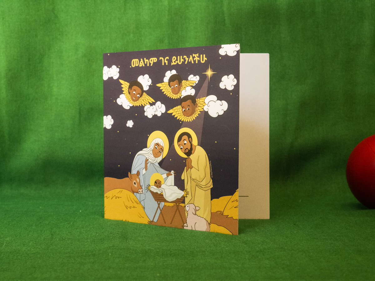 BalaPublishing's tweet photo. ባላ Christmas / ባላ ገና

Price: 100 Birr

Available: 
- @Sabegn_et
- @Designers_ltd

Order Now: https://t.co/fjvXedE61l

Collaborator: @JayIneedArts

- እስከ 25% ቅናሽ ለጅምላ ንግድ እና ለድርጅቶች

- Enjoy up to 25% Discount for Bulk Orders &amp; Businesses https://t.co/CkAI8iCHk1
