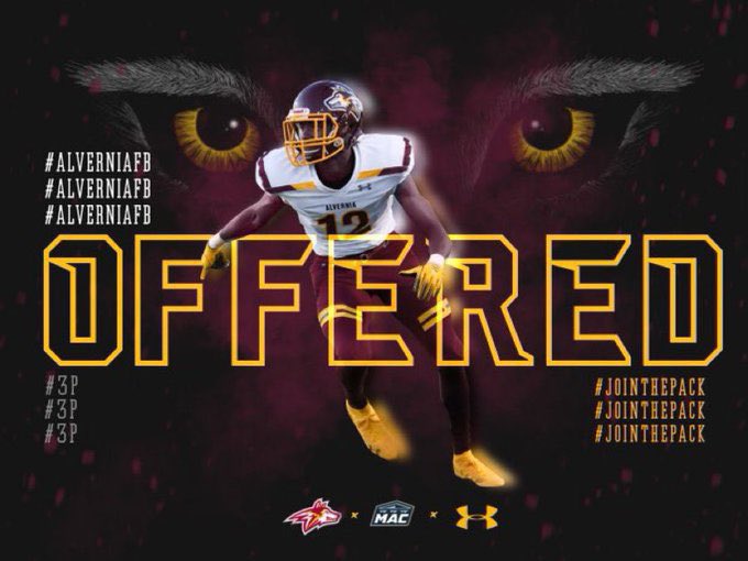 Blessed to receive my 7th offer from <a href="/AlverniaFB/">Alvernia Football</a> and <a href="/MisterLilly/">Patrick Lilly</a>. <a href="/FbIberia/">Acadiana Area FB Recruiting</a> <a href="/RecruitLouisian/">Recruit Louisiana™️</a>
