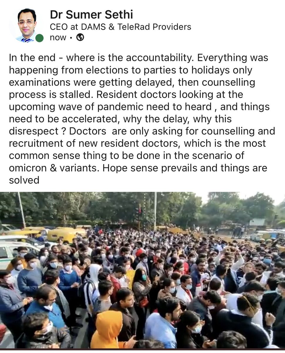 sumersethi's tweet photo. Hope sense prevails and things are accelerated https://t.co/kXmd010IGo
