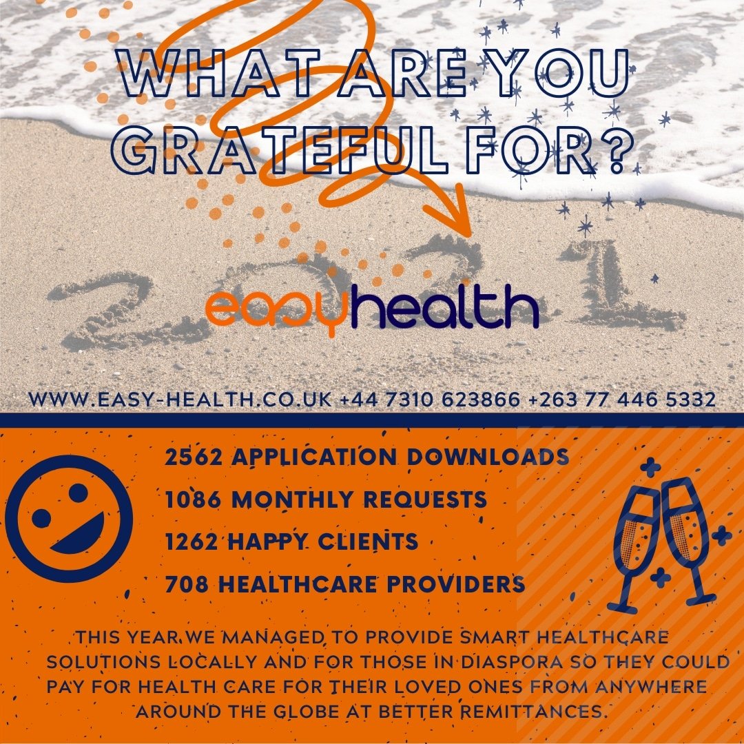 easyhealthss's tweet photo. As we wash down the year we would like to extend our gratitude to everyone who made #EasyHealth what it is;

We hope also you had something to be grateful for in the year 2021,  here is to 2022🥂

https://t.co/R01eIgw5ZQ

powered by @socialgene https://t.co/9FaMpaLQUo