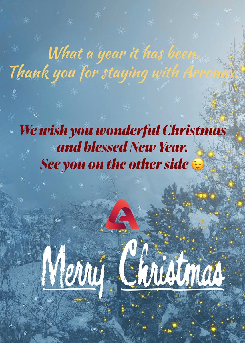 Arronax_Systems's tweet photo. Merry Christmas from Arronax https://t.co/Spblh63xw3