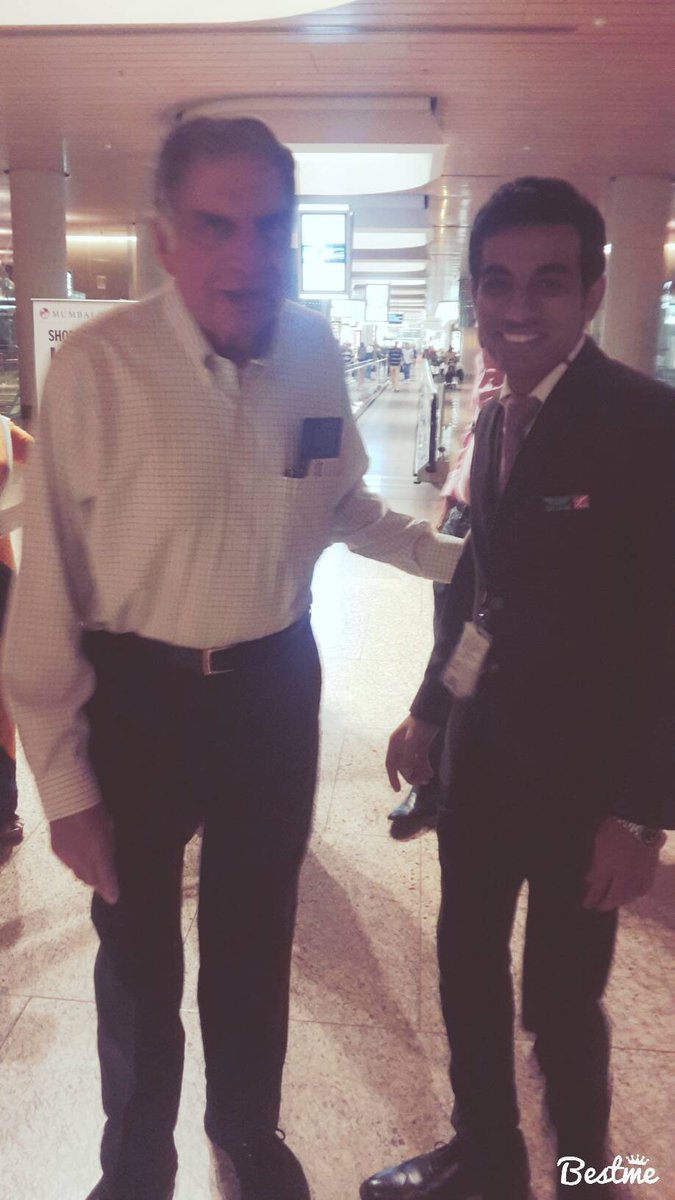 Hiten199's tweet photo. Happy birthday Sir @RNTata2000 @TataCompanies Greatest human i ever meet. 🙏🏻 #happybirthdayratantata #JaiHind🇮🇳 https://t.co/X1r4ypY3rE