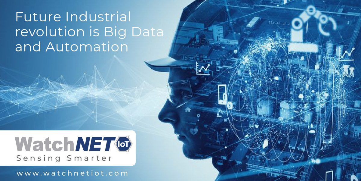 WatchnetIOT's tweet photo. The 4th industrial revolution is Big Data and Automation as it is getting to become the norm in all industries, do you agree? 
 https://t.co/GdOgAnefWi

#WatchnetIoT #IoTtrends #iotworld #iotsensors #IoTTrends #IoTSensors #LoRa #LorAWan #ManagedServices #EnvironmentalMonitoring https://t.co/bZbpEHrHoi