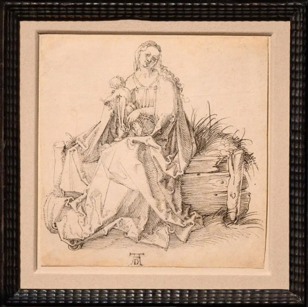 manuscriptae's tweet photo. So glad to see a watermark in the news, providing definitive provenance for a recently found Dürer (or assistant's) drawing. Surprised that checking for an easily seen watermark (Augsburg!) was not the first step here: 
 https://t.co/ukHhpZAWjc https://t.co/mRy5fbjY7L