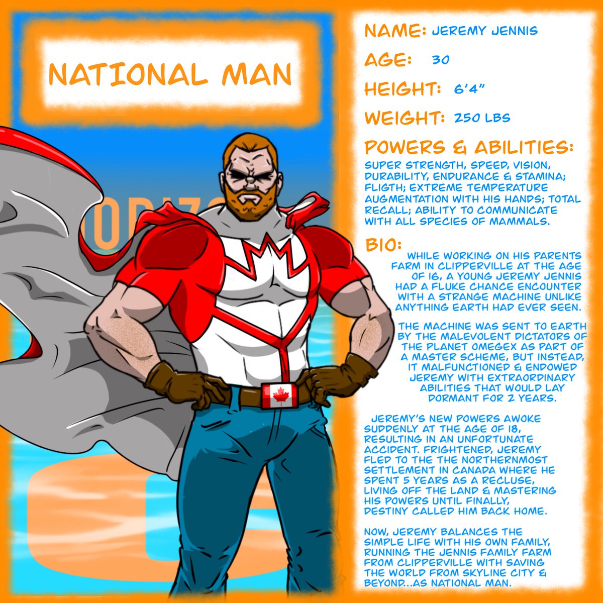 HorizonComix's tweet photo. The 2nd day of Reveal Week is here &amp; so is our next hero, National man! Head over to the Horizon Comix YouTube channel to learn more about our newest hero!
https://t.co/Kmg4Trfj9u https://t.co/R49xCB9NxE