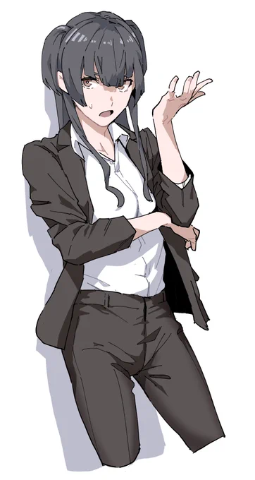 スーツ冬優子 