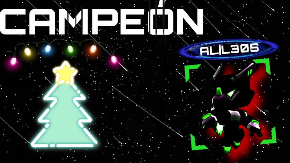 Felicidades al ganador del torneo de navidad 1v1 tanto como las 110💎 que de “AL|L30S”🔥 ¡Bien jugado leo! Muchos GGS a todos los participantes y nos vemos en los siguientes torneos saludos a toda la comunidad🎄🚀✌🏼
