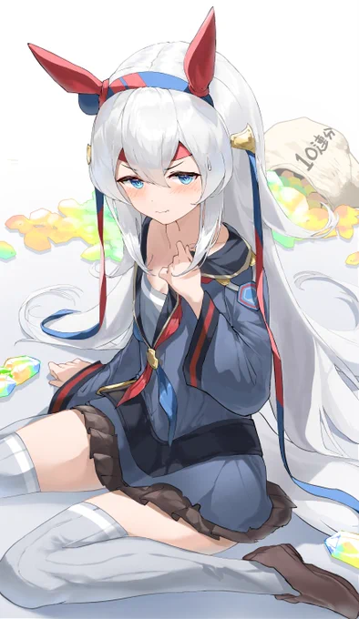 学ランの白い稲妻
#タマモクロス #ウマ娘
#ウマ娘プリティーダービー 