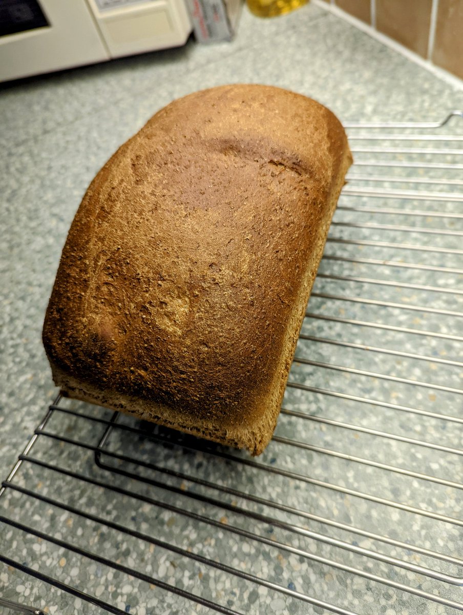 Homemade wholemeal loaf today 
#food #foodporn #homecooked #IMadeThis #homemade #fresh #foodforce  #baking #homebaked #bread #wholemeal