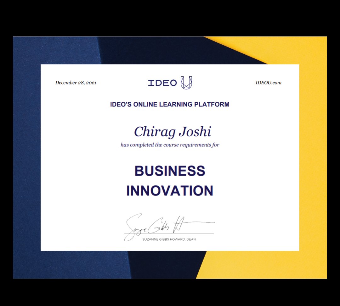 Chirag Joshi tweet media