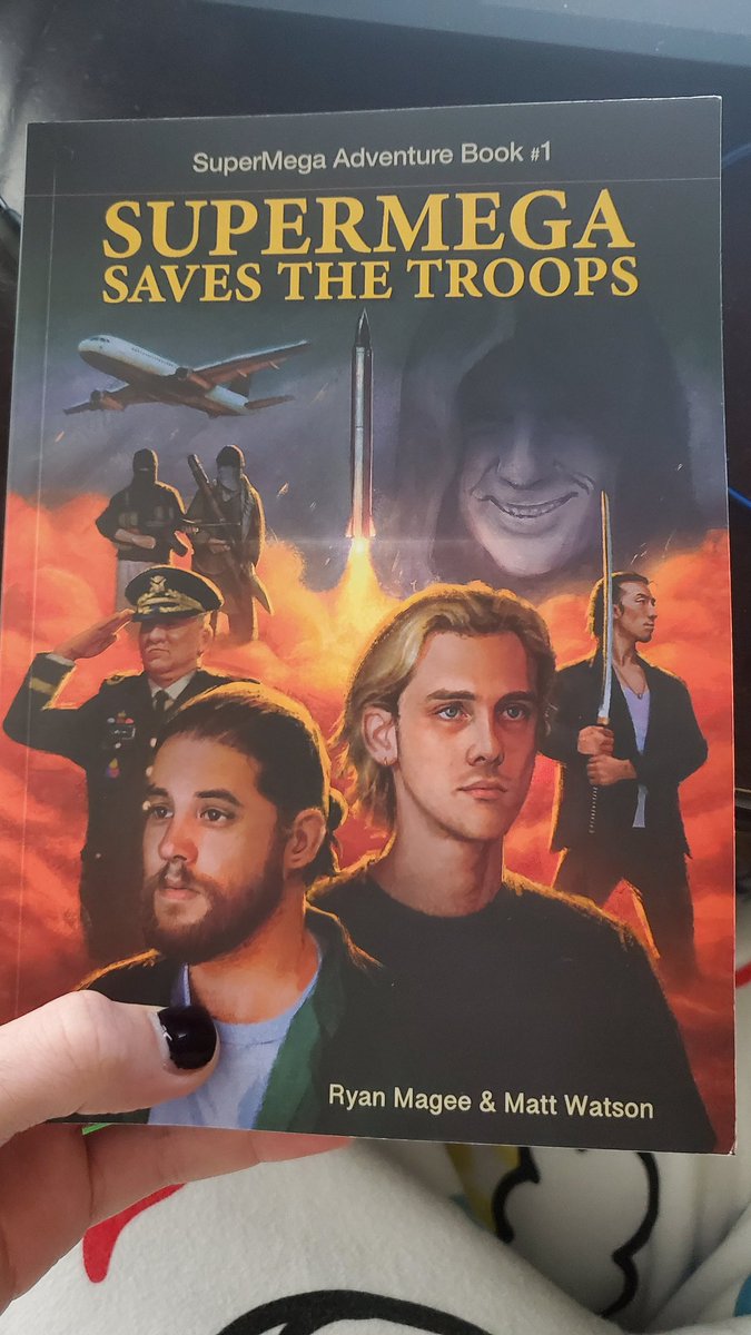 TheCheristGames's tweet photo. my physical copy of supermega saves the troops just came today! i'm officially a #meghead @supermega https://t.co/rMpKFee1B1