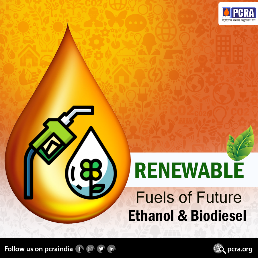 pcraindia's tweet photo. Two most common types of #biofuels used in vehicles are #Ethanol and Biodiesel. Both are clean and renewable fuels derived from #biomass.
#PCRA #ConserveFuture 
@mnreindia @HardeepSPuri @PetroleumMin @Rameswar_Teli @mygovindia @EduMinOfIndia https://t.co/UbuyrV2TvN
