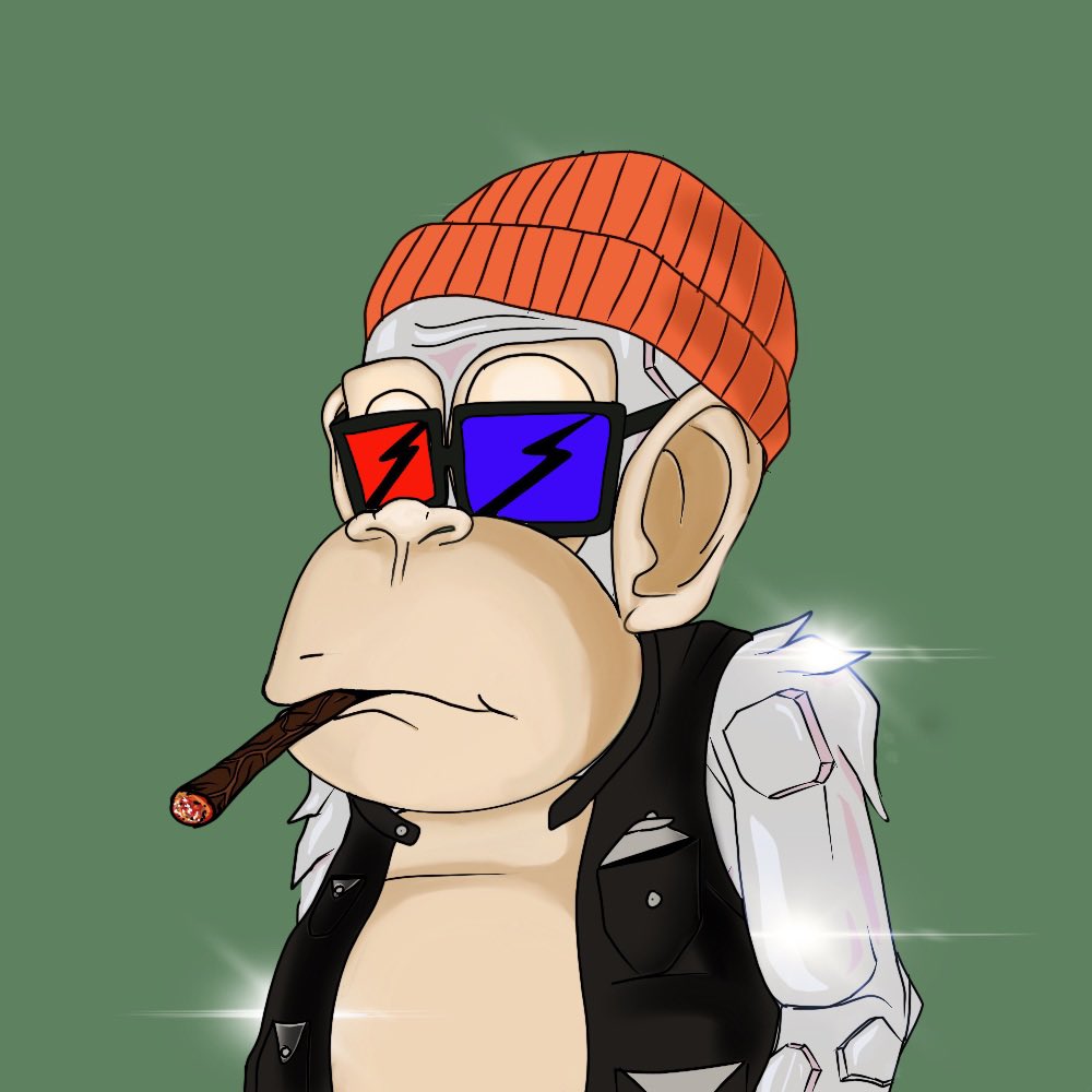 CryptoChimpzNFT's tweet photo. Yo! @Banks you still haven’t picked up a chimp??? Look how cool they are 🚀 https://t.co/KGduVUbtIC