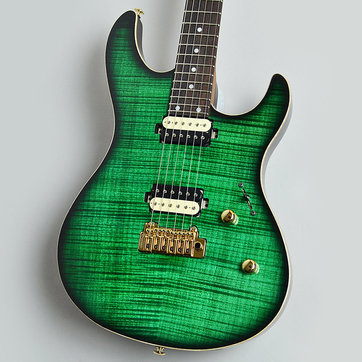 ギター】Black Smoker『FUTURA-S HH 5A FM/Fiji Mahogany LIMITED