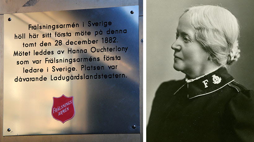 Idag den 28 december för 139 år sedan hölls Frälsningsarmén i Sveriges första möte på Östermalmstorg i Stockholm, under ledning av Hanna Ouchterlony. Grattis till oss på födelsedagen!