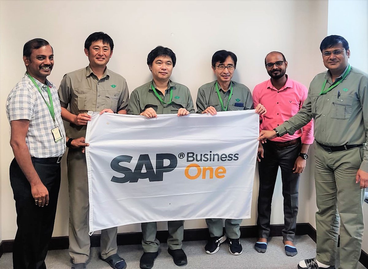 enoahisolution's tweet photo. ✨Proud moment for eNoah. One of the leading Japanese-based #Automotive components manufacturers in #AndhraPradesh #GoLIVE with #SAPBusinessOne #HANA.Congrats to #eNoah SAP team for the successful rapid implementation.👍👏
@SAPBusinessOne #AutomotiveERP @SAPIndia  @Erwan_philippe https://t.co/2Sh66mCBzQ