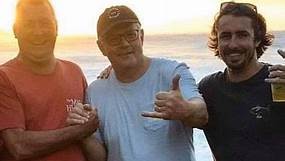 SimonBanksHB's tweet photo. Maybe @ScottMorrisonMP has flown to Hawaii on #SharkOne to pick up some much needed Rapid Antigen Tests https://t.co/lOY4eSgod5