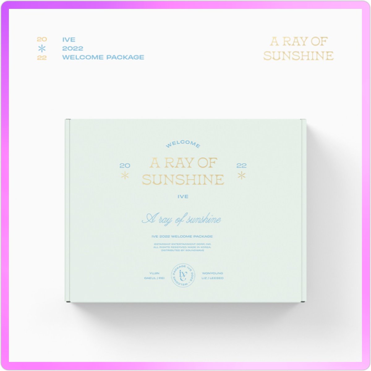 sjkstarshoppe's tweet photo. PH GO | IVE 2022 WELCOME PACKAGE
💰 PHP 1750 + LSF
Order Form: https://t.co/UaOUIKEJew
‼️NO DP! JUST FILL OUT FORM TO SECURE‼️
📦NORMAL ETA
🗓DOP: FEB 15, 2022
VISIT OUR SHOPEE FOR ONHAND
https://t.co/unZyMNUPLg
#IVE #IVE_ELEVEN #ive4thwin https://t.co/2FJembFh6T