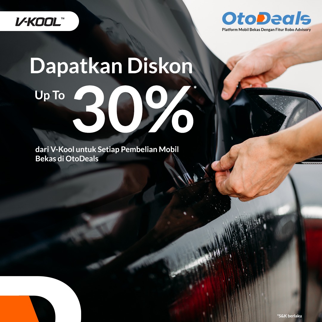 oto_deals's tweet photo. Sebagai kaca film premium dengan standar tinggi, V-KOOL selalu tidak ada kompromi dengan kualitas. Maka dari itu, Otomin mau kasih kabar baik nih..setiap pembelian unit di OtoDeals, Bro-Sis bisa mendapatkan promo khusus dari @VKOOLindonesia

Yuk jangan sampai kehabisan ya! https://t.co/jZv1TX5wLj