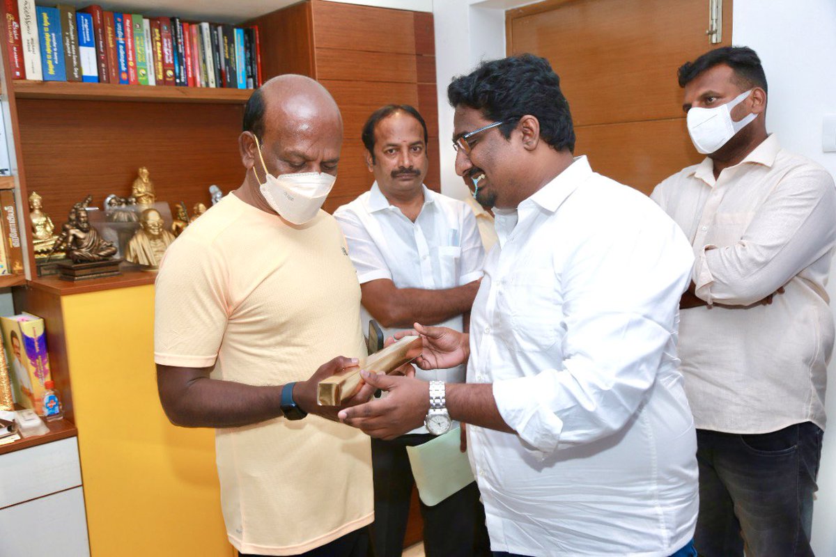 mukeshkannaDMK's tweet photo. Got Birthday Wishes from @Subramanian_ma sir today morning ❤️ #DMK4Life https://t.co/gVxegGmQYB