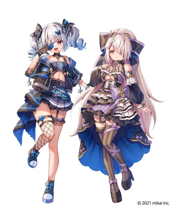 【お仕事】
Re:AcT(@Re_AcT_ )所属皇ロゼさん、九楽ライさんのレーベル衣装デザインとイラストを担当させていただきました!
よろしくお願いします🙇‍♂️🌸
#VTuber #リアクト https://t.co/pZQrMNPX3z 