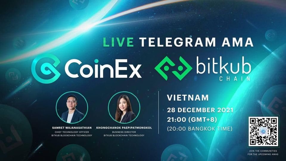 CoinExVietnam's tweet photo. 🔆 Tham gia AMA về Bitbub, nhận tổng tiền thưởng trị giá $500 !!
⏰ Thời gian AMA: 20:00 28/12/2021 (Giờ VN)
📍Địa chỉ AMA: https://t.co/ultgVJMxuu
#CoinExVietnam #CoinEx #BitkubChain #BitkubCoin  #KUB https://t.co/4D9rHimuMT