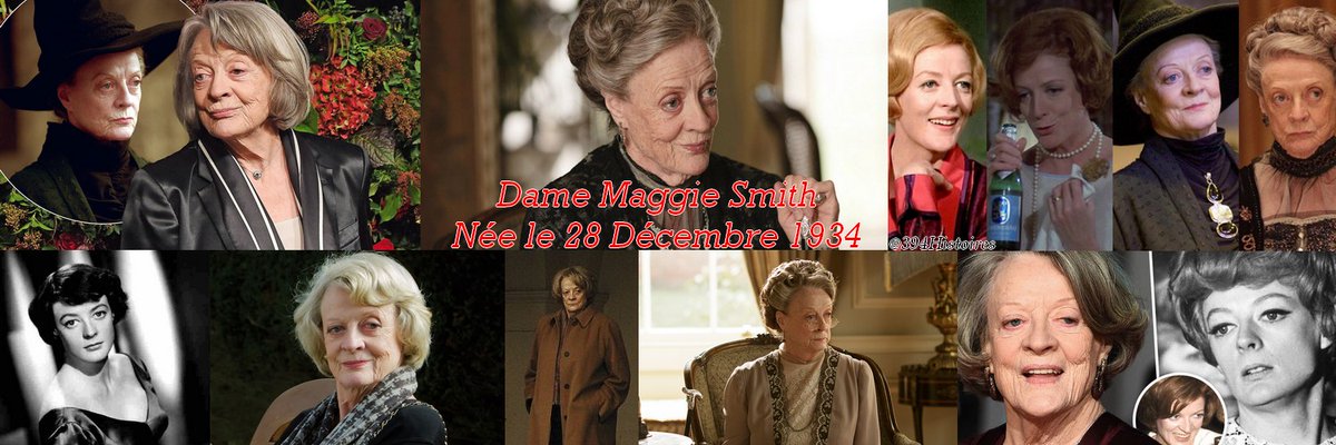 394Histoires's tweet photo. 28 Décembre 1934:
Naissance il y a 87 ans de Dame Maggie Smith, actrice Britannique, active depuis 1952 jouant notamment dans la saga "Harry Potter" dans le rôle de "Minerva McGonagall" ou encore dans "Sister Act" et dans la série "Downton Abbey"
Elle fête ses 87 ans
#MaggieSmith https://t.co/z7yd9LfzEc