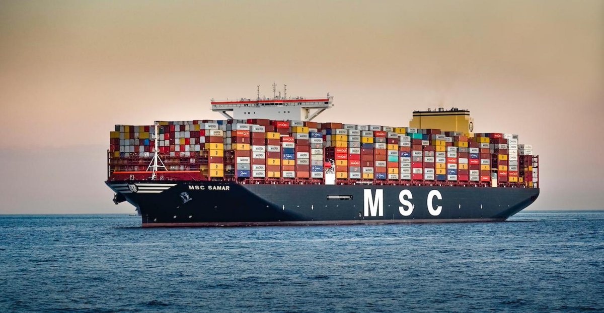 Швейцарская Mediterranean Shipping Company (MSC) меняет стратегию развития
Подробнее читайте на нашем сайте: swiss.minpromtorg.gov.ru/news/?alias=sh…
Источник изображения: indiashippingnews.com
