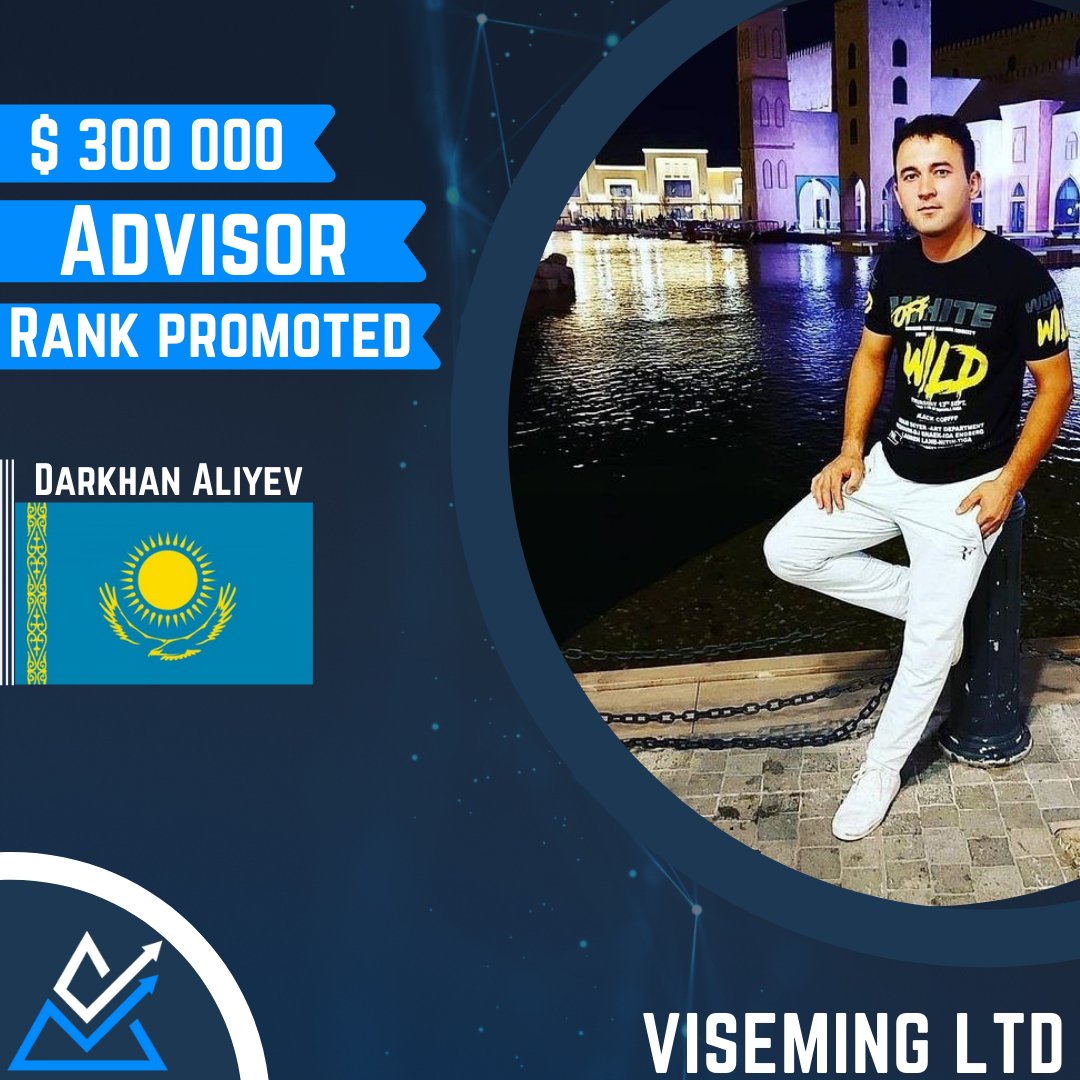 viseming's tweet photo. Congratulations to VISEMING LTD partner on reaching a new rank! https://t.co/p5WADsLOiF