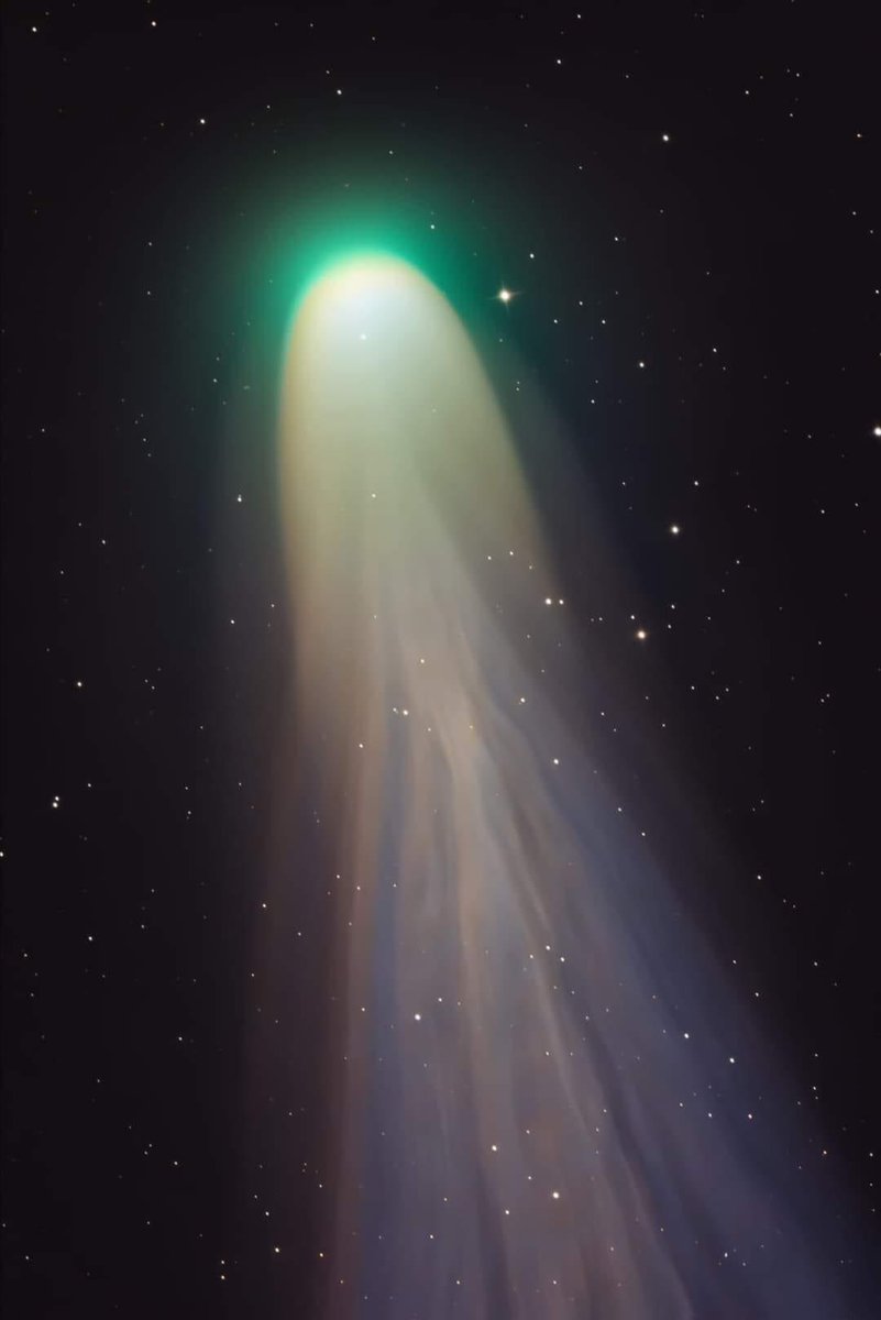 vivstoitsis's tweet photo. One of my favourite images of Comet C/2021 A1 Leonard taken on the 24th. Image courtesy ObsTech in Chile. https://t.co/QqIGlwEXLd