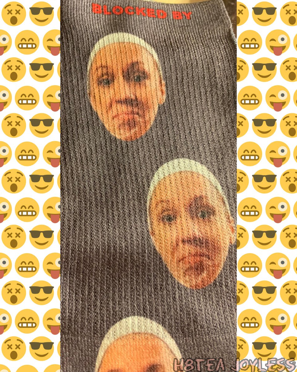 H8teaJoyless's tweet photo. BLOCKED BY KATIE JOY MERCH!
Jk...imagine? Her head would explode.
I'm just a good gift giver to my friends, so be my friend ๐๐
Jk jk....sort of ๐๐ฅฐ
#loveyouall #exceptthatone #woacb #katiejoy #socks #christmasgift #blockedbykatiejoy https://t.co/y6qtdrHoqT