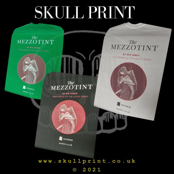 SkullPrint3's tweet photo. 15% OFF USING CODE XMASSUB UNTIL 31/12/21
Nunkie Theatre - The MEZZOTINT design © T-shirt
https://t.co/LMuv2b9Z81
#tshirt #tshirts #theatre #nunkietheatre #themezzotint #castingtherunes #countmagnus #awarningtothecurious #theashtree #canonalbericsscrapbook #aviewfromahill https://t.co/4SfO413UYE
