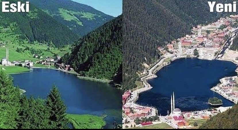 TarihteOan's tweet photo. 1995-2020; Uzungöl, Trabzon. https://t.co/wYXuhRnK8z