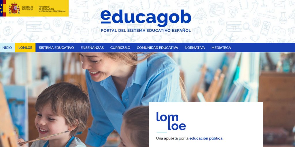 educaciongob's tweet photo. 🤔Si tienes dudas acerca del sistema educativo español, cómo se regula, cuáles son las etapas o los currículos, entra en #educagob, la web que ha puesto en marcha @educaciongob para facilitar el acceso a toda esta información.
🔗https://t.co/VkAXLmoNZT https://t.co/CJ18DHtFmu