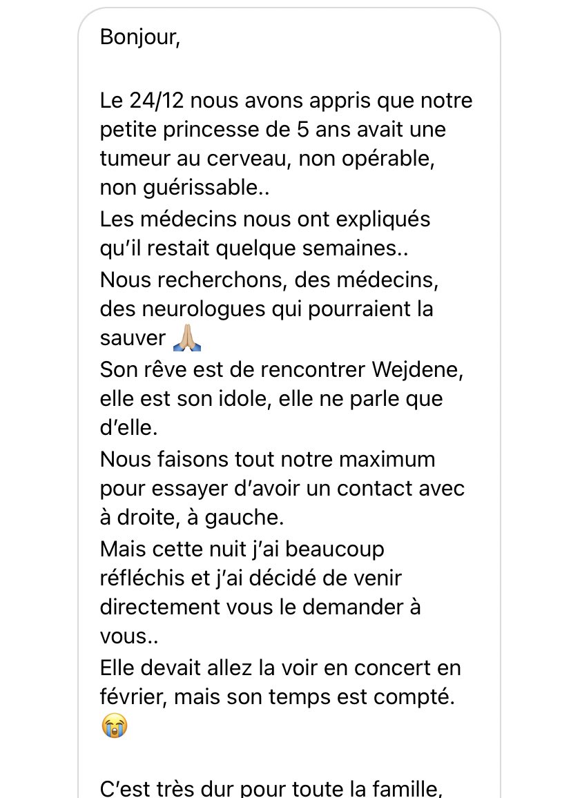 so_mkb's tweet image. Twitter j’ai besoin de vous je viens de recevoir ce message ❤️🥺