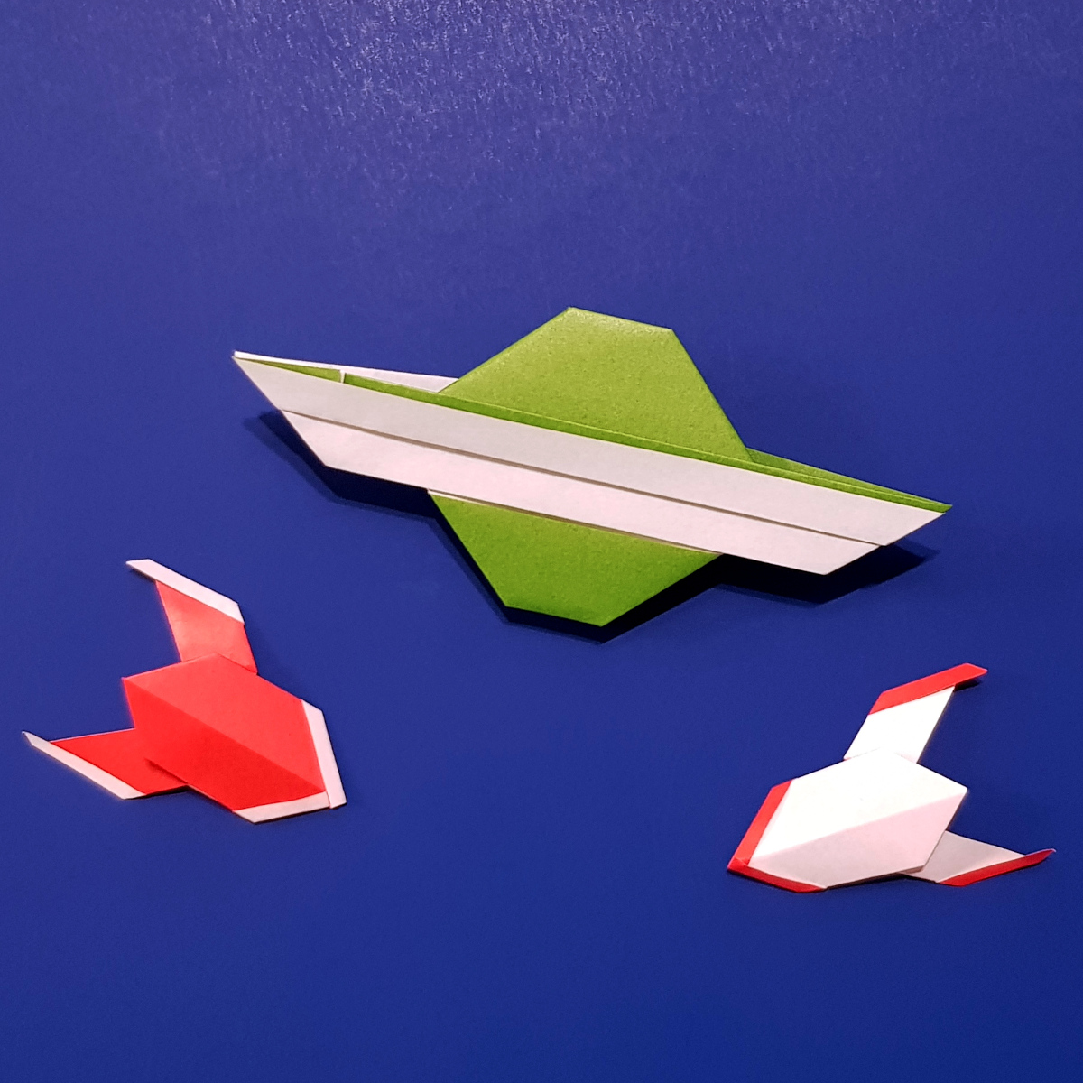 Origami_Plus's tweet photo. What do you think of my new origami planet model?
Easy tutorial on my YouTube channel: https://t.co/jh0XP83hXp
#Origami #折り紙作品 #折り紙 #space https://t.co/4vZFwbClfm