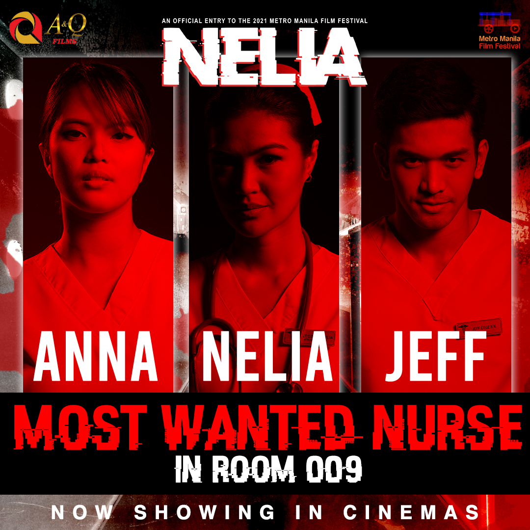 NeliaMovie's tweet photo. Sila ang mga nurses na kailangan mong makilala!!!!The MOST WANTED NURSES of Room 009! #NeliaMovie Palabas na sa buong bansa! 

#MMFF2021Nelia
#MMFFNelia https://t.co/TIvDpme11u
