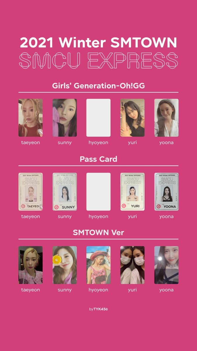 SMCU 少女時代 ヒョヨン HYOYEON Oh!-GG MD バッジ トレカ
