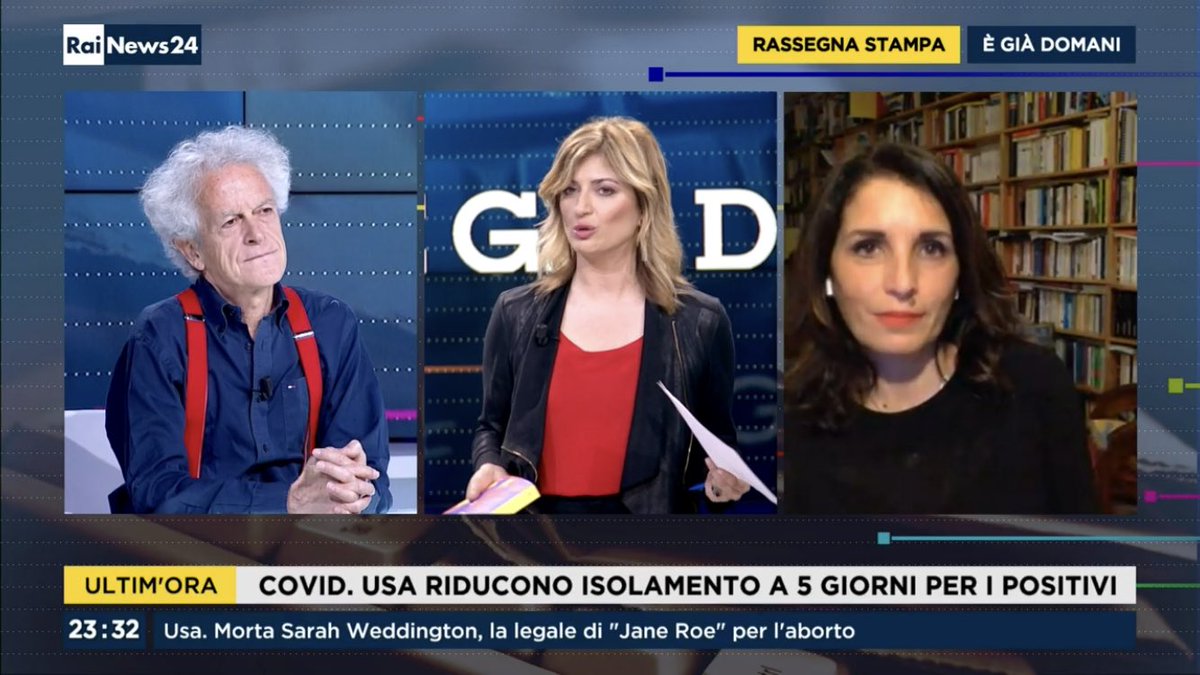 Grazie a <a href="/FedericoRampini/">Federico Rampini</a> e <a href="/mariannaaprile/">Marianna Aprile</a> per aver commentato con noi i giornali del giorno, quando ancora era notte! 🌙 📺 

<a href="/RaiNews/">RaiNews</a> <a href="/GiaDomani/">È GIÀ DONANI</a>