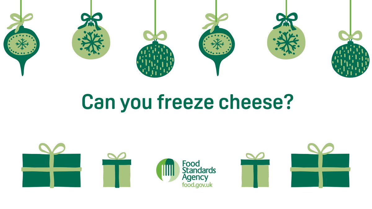 foodgov's tweet photo. Can you freeze cheese like stilton?
What about Christmas pudding?
And pigs-in-blankets?
Yes, yes, and yes!
Make your Christmas leftovers last longer and cut down on food waste by using your freezer.
More festive food tips: https://t.co/lQJV1yh0ys
#FestiveFoodTips https://t.co/p5z8ayTbOo