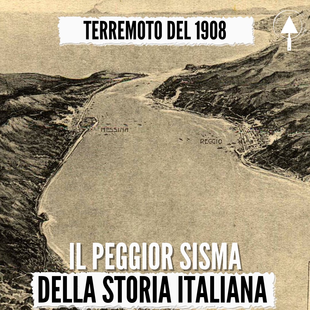 Archeo_Me's tweet photo. 🗓 #ACCADDEOGGI - #Terremotodel1908

👉🏻 Alle ore 5:20:27 del 28 dicembre #1908 e con una durata di 37 secondi, il sisma distrusse #Messina e #ReggioCalabria.

🌊 I superstiti, rifugiatisi in spiaggia, furono travolti da un #maremoto: oltre 100k le vittime complessive.

#ArcheoMe https://t.co/gVrOOlKS5A