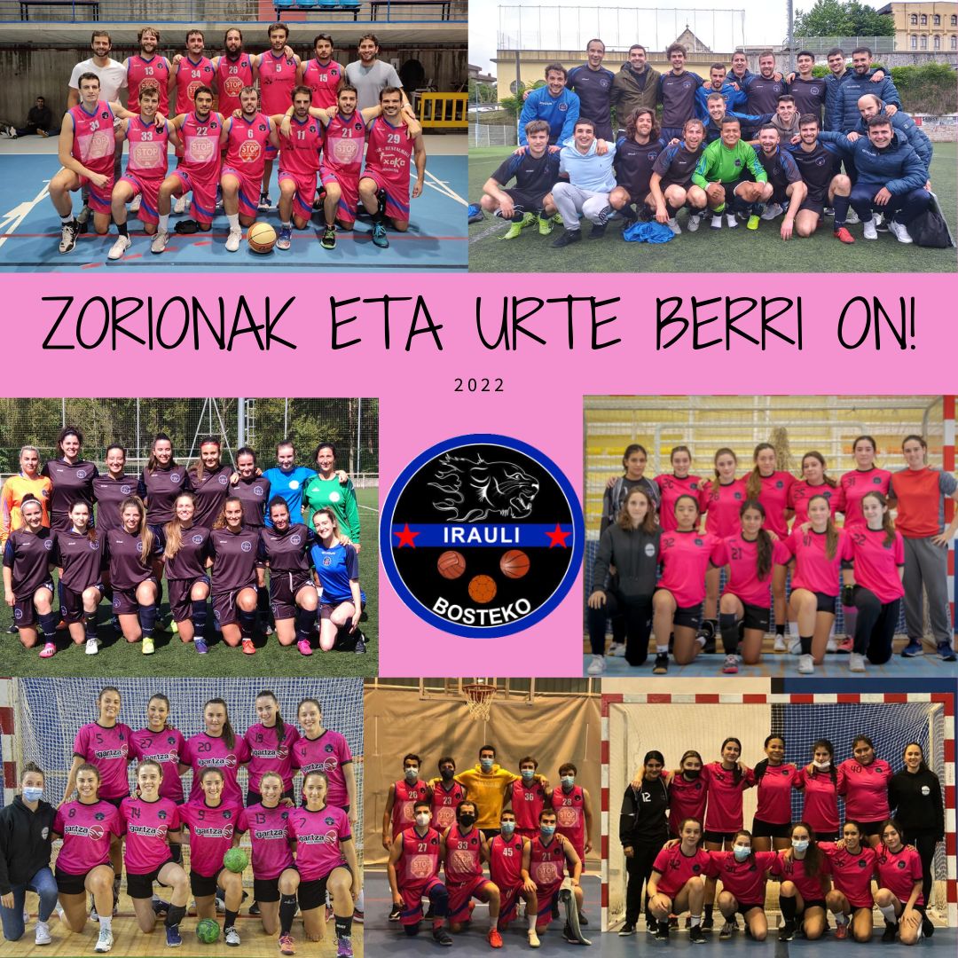 iraulifk's tweet photo. Irauli Bostekoren partez, ZORIONAK ETA URTE BERRI ON!!! https://t.co/5LQoUyvFWw