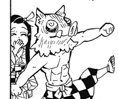 inosuke nezuko friendship is so sweet wow