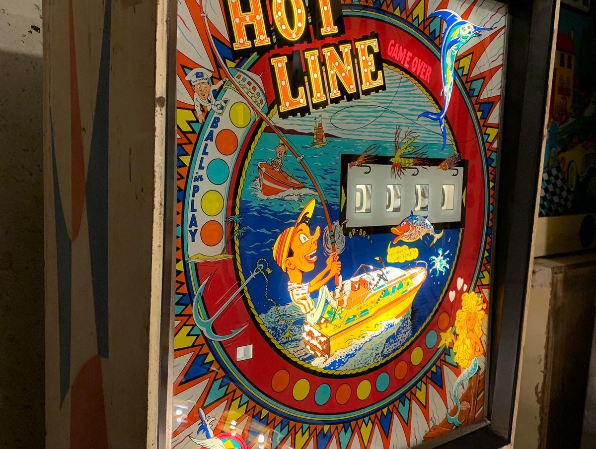 ThePinScientist's tweet photo. My EM Score Keeper is installed on Hot Line (Williams, 1966) and ready to log your high scores!
This pin is also for sale! Located in Minnesota.
https://t.co/YCKwAa00I0
#Pinball
#PinballMods
#PinballRestoration
#PinballRepair
#EMPinball
#Electromechanical
#Fishing
#Fisherman https://t.co/gOjrFytMks