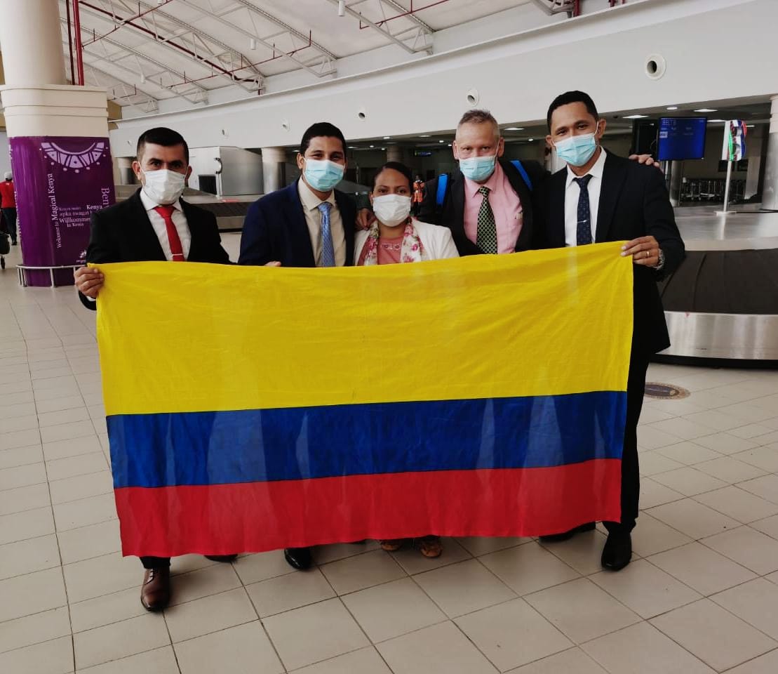 mukuba_charity's tweet photo. This is team Colombia.
They could not continue sitting at home when revival has hit the globe.
They have already arrived #2DaysToMenengai4 https://t.co/rafjU1Fo6U